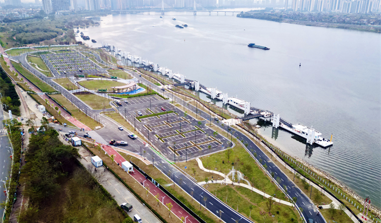 融通大灣區｜ 粵北江新地標！廣東清遠旅遊客運碼頭項目通過交工驗收