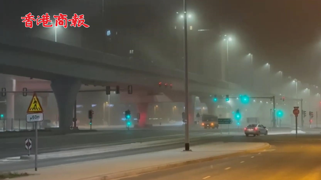 有片丨阿聯酋再遭大範圍強降雨襲擊 杜拜關閉海灘等公共場所