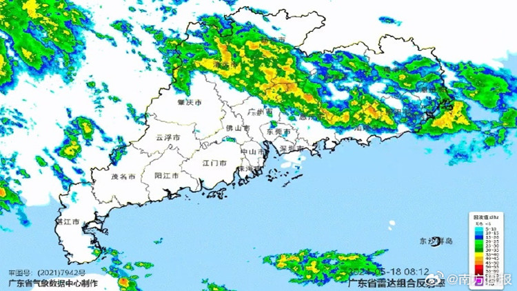 廣東即將迎來「龍舟水」 明起局部或有特大暴雨！