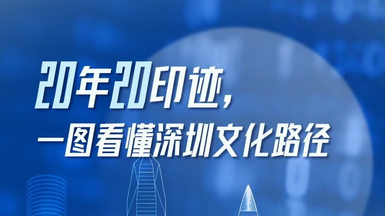 帥！20年20印跡，一圖看懂深圳文化路徑