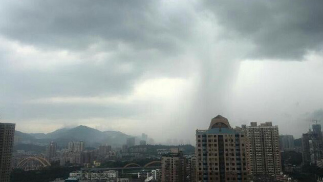 深圳分區暴雨橙色預警信號生效中！